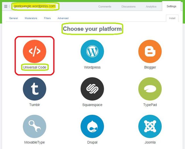 choose your platform